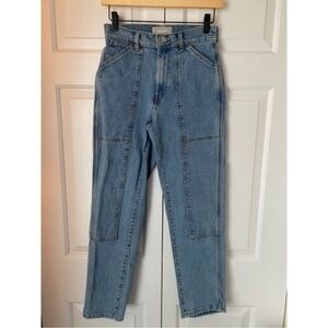 Everlane The Utility Cheeky Jean Light Wash Organic Cotton Women's 24 High Rise